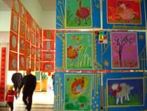 市实验幼儿园作品展